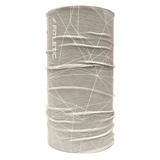 FITLETIC MULTI-SCHAL/HALSGAITER – GRAU/WEISS/LINIEN