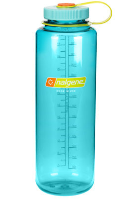 Bouteille Sustain à goulot large de 1,5 litre de Nalgene - Céruléen