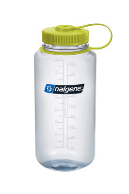 Bouteille Sustain à goulot large de 1 litre Nalgene - Transparente