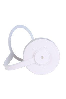 Capuchon supérieur à boucle à ouverture large de 63 mm Nalgene - Blanc