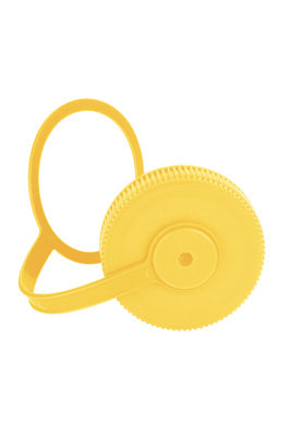 Bouchon supérieur à boucle à ouverture large Nalgene de 63 mm - Jaune