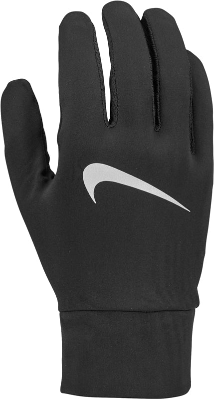 NIKE DRI-FIT LIGHTWEIGHT TECH RUNNING GLOVES MEN BLACK - MED