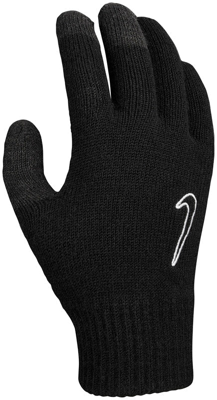 NIKE UNISEX KNITTED TECH AND GRIP GLOVES 2.0 BLACK - L/XL