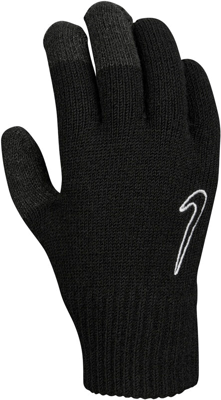 NIKE YA KNITTED TECH AND GRIP GLOVES 2.0 BLACK - L/XL