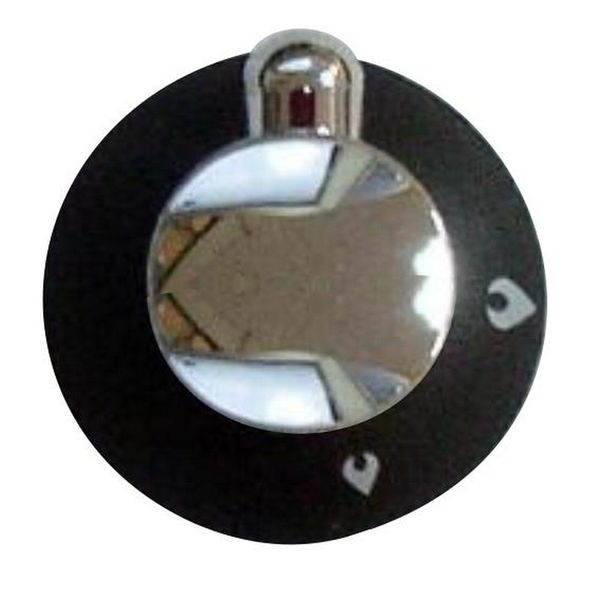 Thetford Kochfeld-Grill-Knopf, Schwarz und Chrom, SPCC0618.CR, für Enigma-Herde