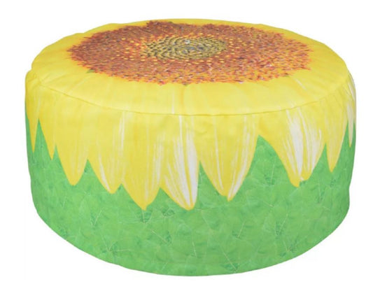 OUTDOOR POUFFE (SUNFLOWER)