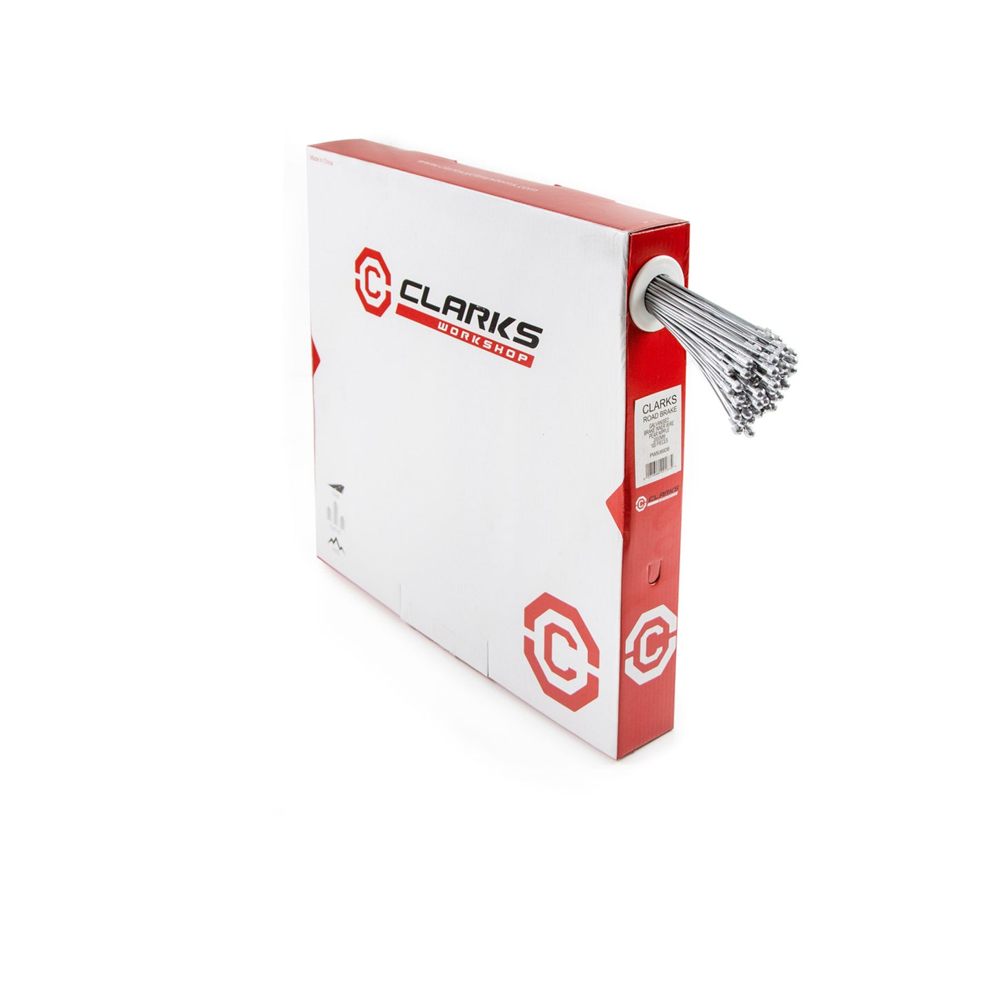 CLARKS ROAD BOÎTE DISTRIBUTRICE DE FIL DE FREIN INTÉRIEUR GALVANISÉ POIRE (100PCS)