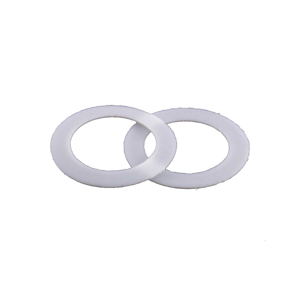PITLOCK ANNEAU TEFLON 1 PACK AVEC DEUX PIÈCES POUR AXES SOLIDES