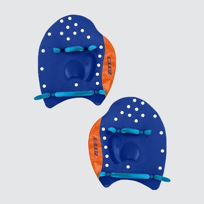 Zone 3 Power Stroke Hand Paddles - Blue/Red