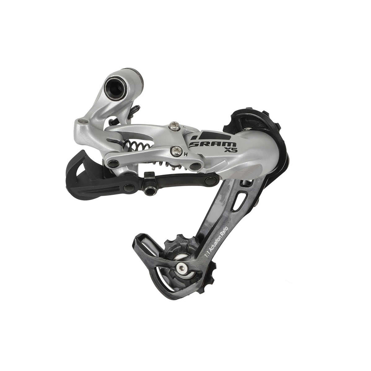 SRAM X5 REAR DERAILLEUR - (8-9SPD) - LONG CAGE - SILVER
