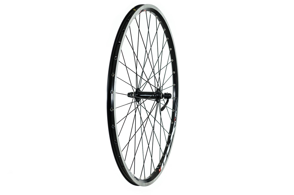Tru-build wheels 26 - Front Mach 1 Double Wall Mtb, Black (QR)