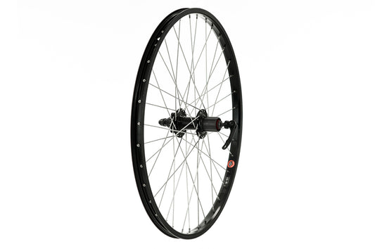 Tru-build wheels 24 X 1.75   Junior Rear Disc Wheel QR Cassette