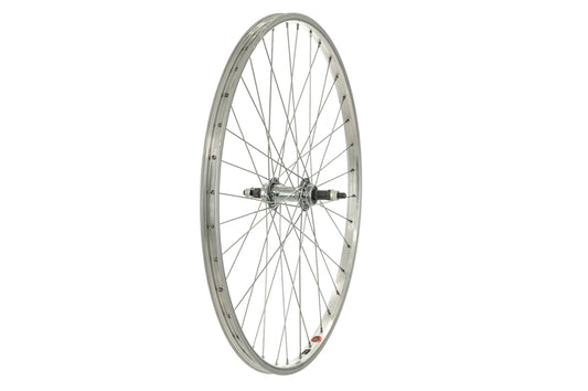 Tru-build wheels 26 X 1.75   Rear Wheel, Steel Hub, Silver Screw On