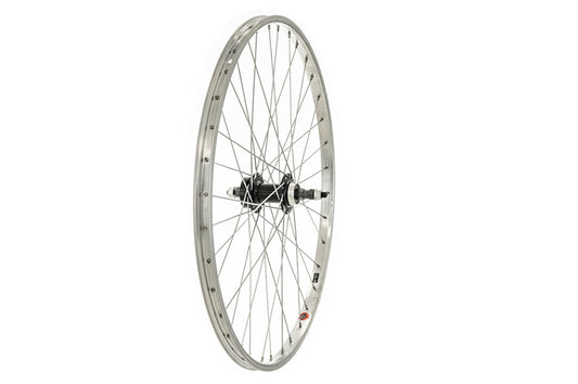 Tru-build wheels  26   Rear DISC Wheel, Silver Screw On