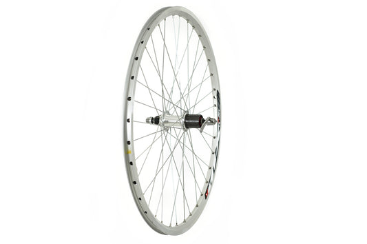 Tru-build wheels  26 X 1.75   Rear Wheel, Mach1 Silver, 8/9spd Cassette (QR)