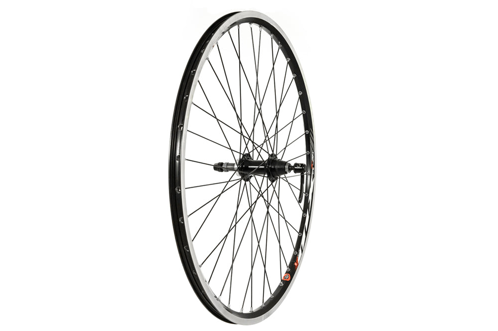 Tru-Build-Räder 26 x 1,75 Hinterrad, Mach1, Schwarz (QR) zum Anschrauben
