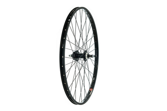 Tru-build wheels  26 X 1.75   Rear DISC Wheel, Black, Nutted Axle, Screw On