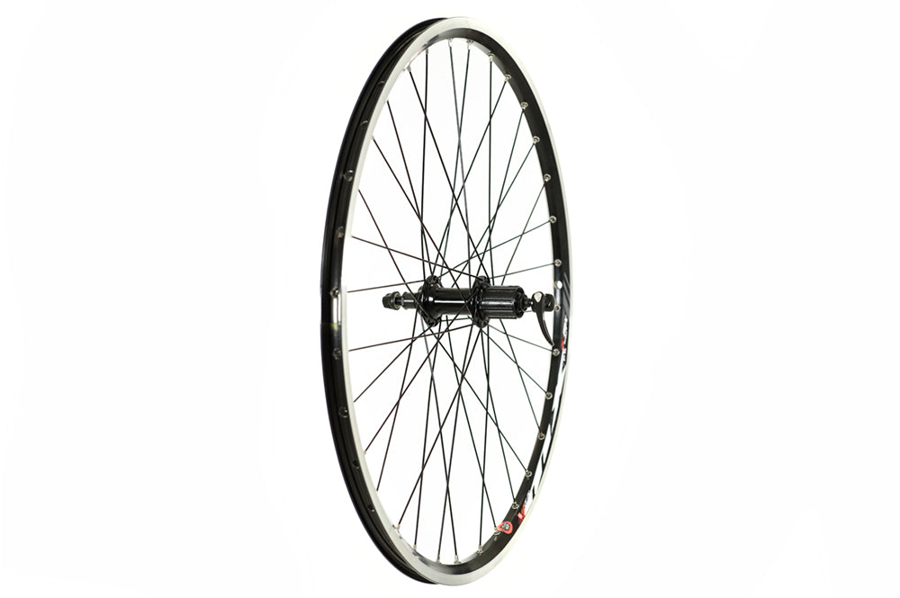 Tru-build wheels  26   Rear Wheel, Mach1, Black (QR) 8/9 Speed