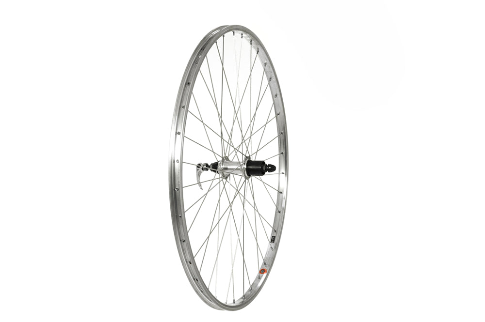 Tru-build wheels 700C Rear Wheel, Alloy 36H Rim, Shimano 7speed Cassette (QR)