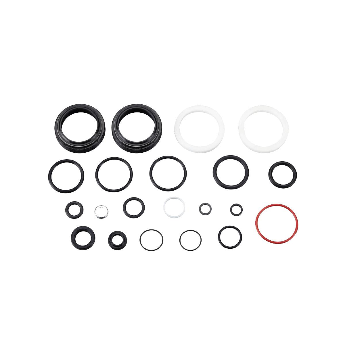 SERVICE ROCKSHOX - KIT D'ENTRETIEN 200 HEURES/1 AN (COMPEND DES JOINTS ANTI-POUSSIÈRE, DES ANNEAUX EN MOUSSE, DES JOINTS O-RING, UNE TÊTE D'ÉTANCHÉITÉ DU CHARGEUR 2, DES JOINTS DÉBONAIR) - PIKE B1 (2018+)