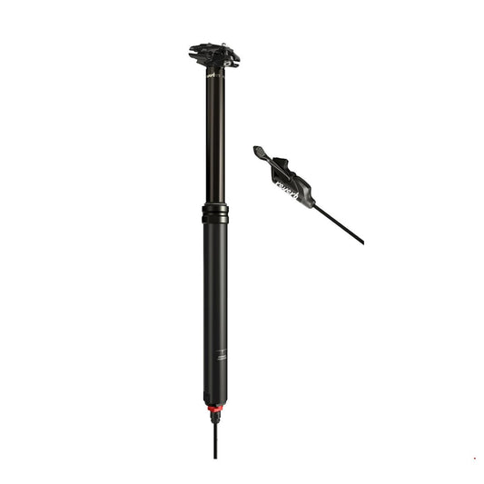 ROCKSHOX SATTELSTÜTZE REVERB STEALTH – 1X FERNBEDIENUNG (LINKS/UNTEN) 31,6 MM (INKLUSIVE ENTLÜFTUNGSATZ MIT BLUTUNGSKANTE, DISKRETE & MATCHMAKER X-MONTAGE) C1