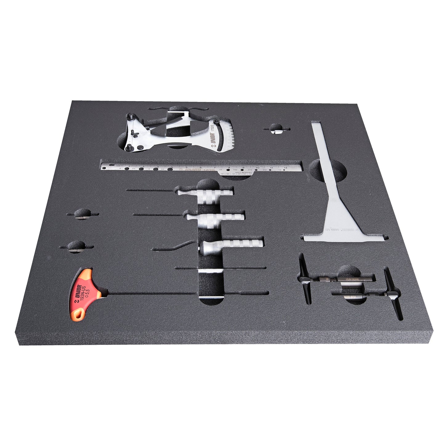 UNIOR-WERKZEUGSATZ IN FACH 1 FÜR 2600C-RADBAU