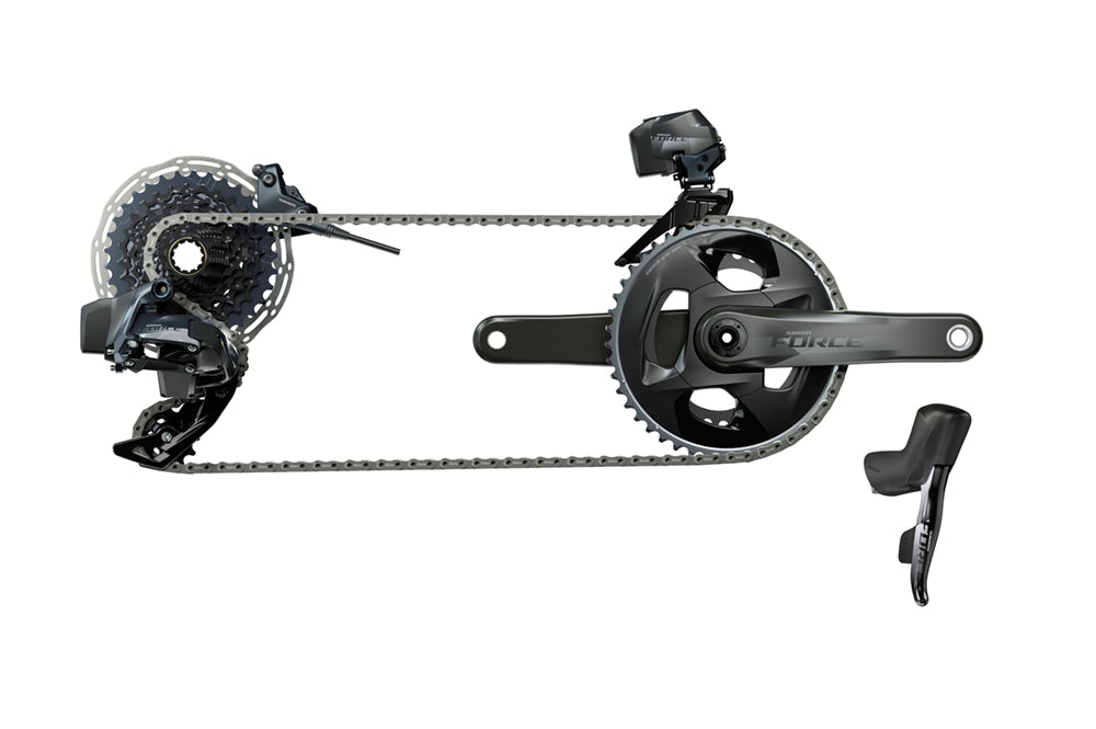 Groupe à disque hydraulique électronique Sram Force ETap AXS 2X D1