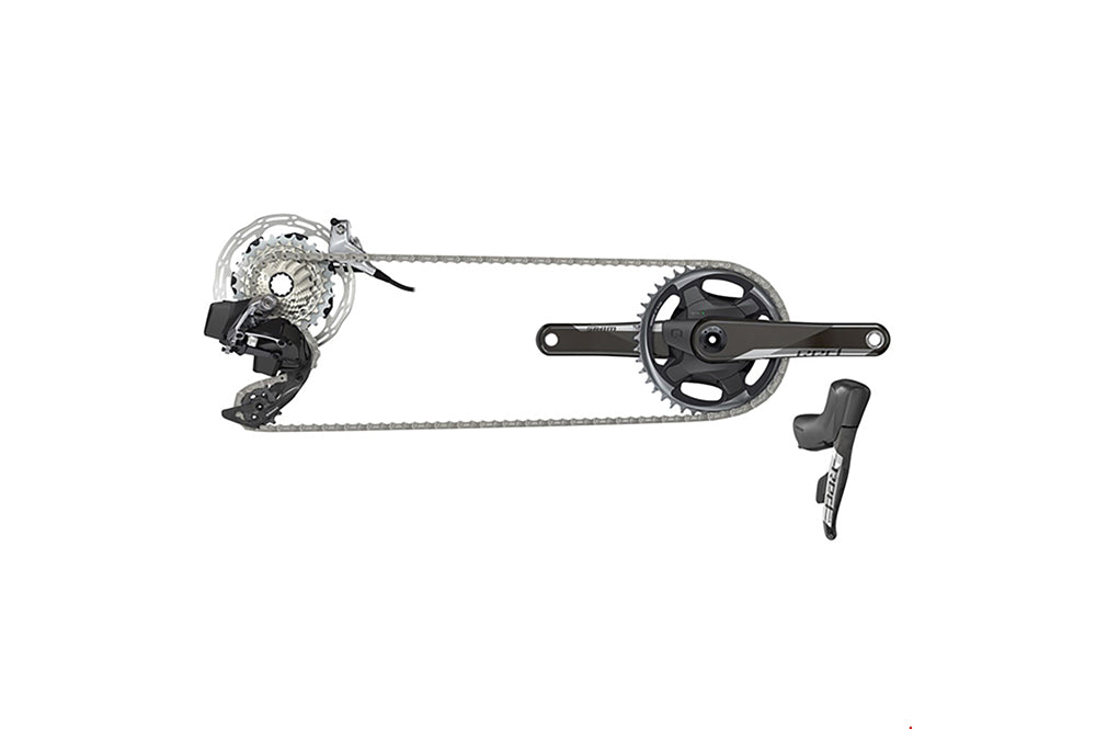 Sram RED AXS 1X GROUPSET HYDRAULIC FLATMOUNT 6 BOLT 2 PIECE CALIP