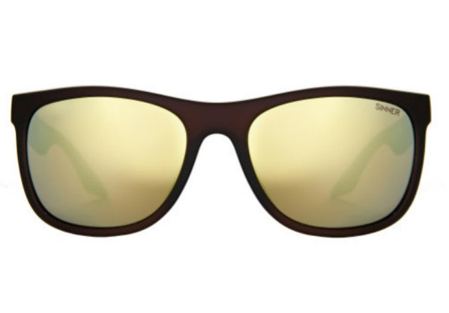 Sinner Rockford - Matte Brown - Yellow Oil