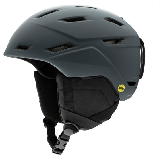 2022 SMITH SNOW MISSION MIPS HELM – MATT CHARCOAL GREY