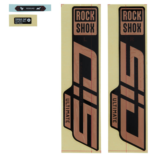 ROCKSHOX FORK DECAL KIT - SID ULTIMATE 27/29 (2021)