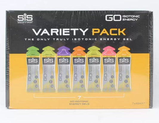 SiS Isotonic Energy Gel Variety Pack, (7 x 60ml )