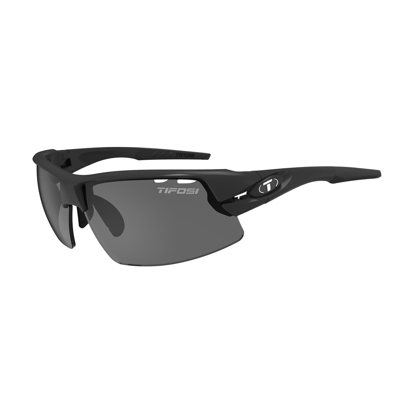TIFOSI CRIT HALF FRAME MATT BLACK SUNGLASSES