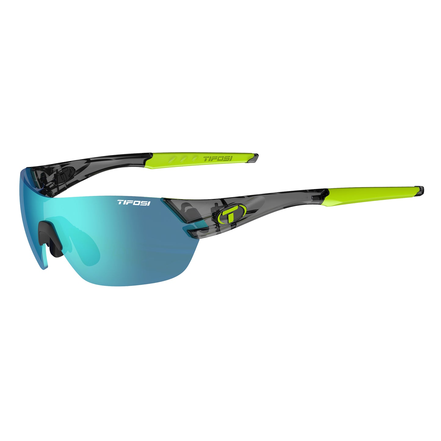 TIFOSI SLICE INTERCHANGEABLE CLARION BLUE LENS SUNGLASSES