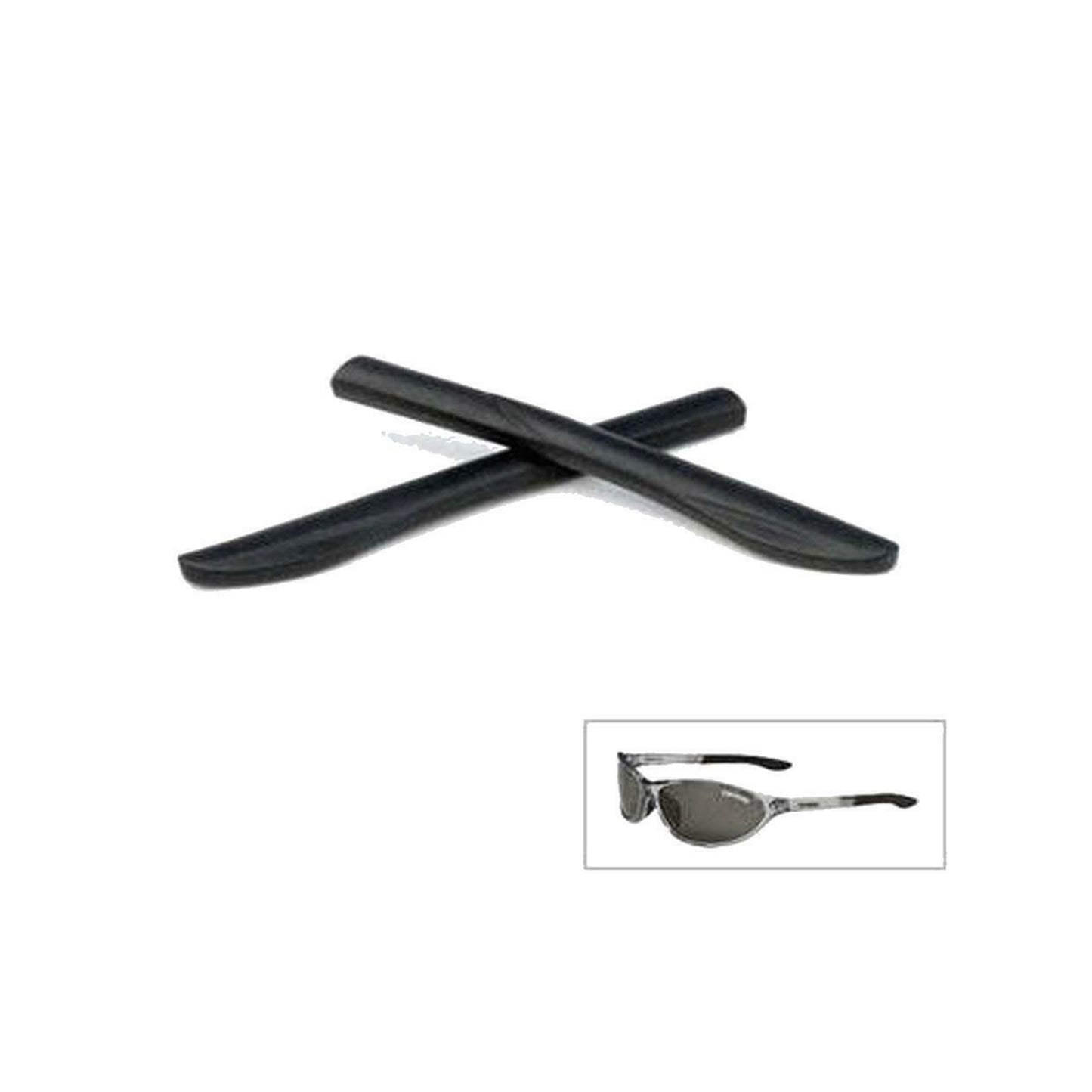 REPLACEMENT EARPIECES BLACK (PAIR), FOR CRIT