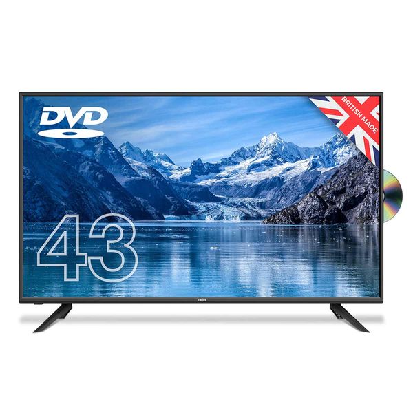 Cello Téléviseur/DVD TNT HD 43" 240V