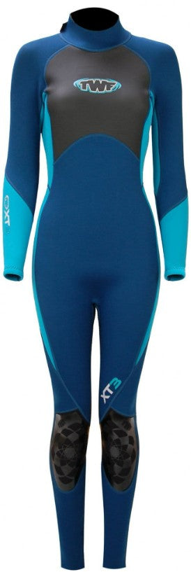 Combinaison intégrale TWF XT3 pour femmes 3 mm - Bleu
