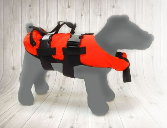 Gilet de sauvetage pour animaux TWF - Orange