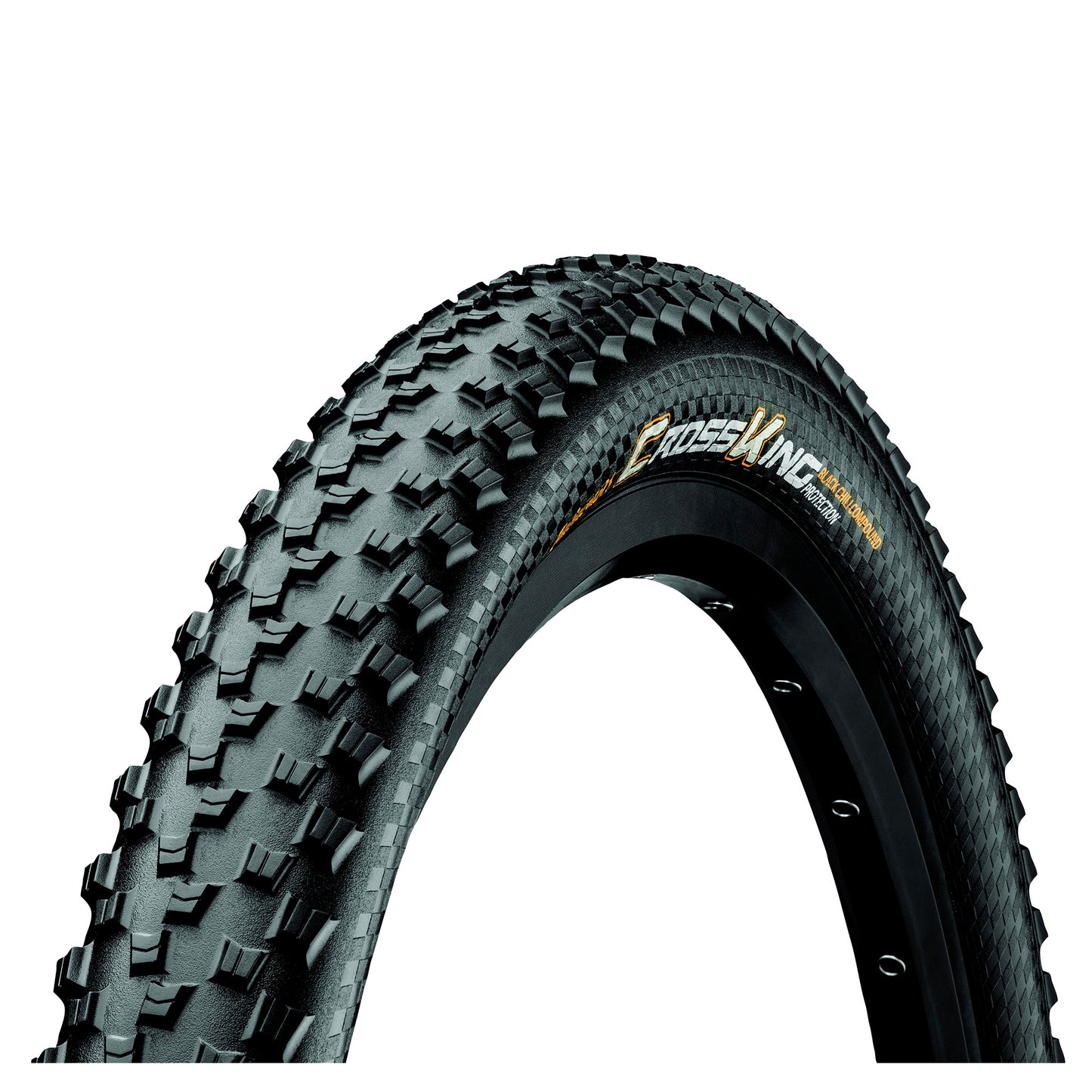CONTINENTAL CROSS KING Fahrradschutzreifen – FALTBARE BLACKCHILI-MISCHUNG