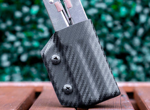 Gaine Kydex Clip & Carry : Victorinox SwissTool - Fibre de carbone noire