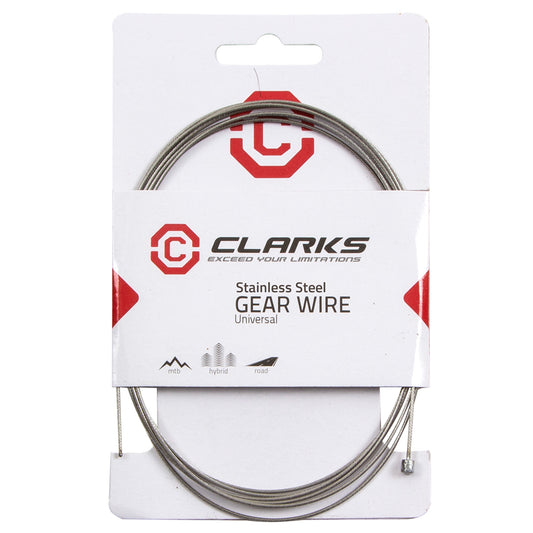 CLARKS UNIVERSAL S/S TUBE NIPPLE INNER GEAR WIRE W1.1 X L2275MM FITS ALL MAJOR SYSTEMS