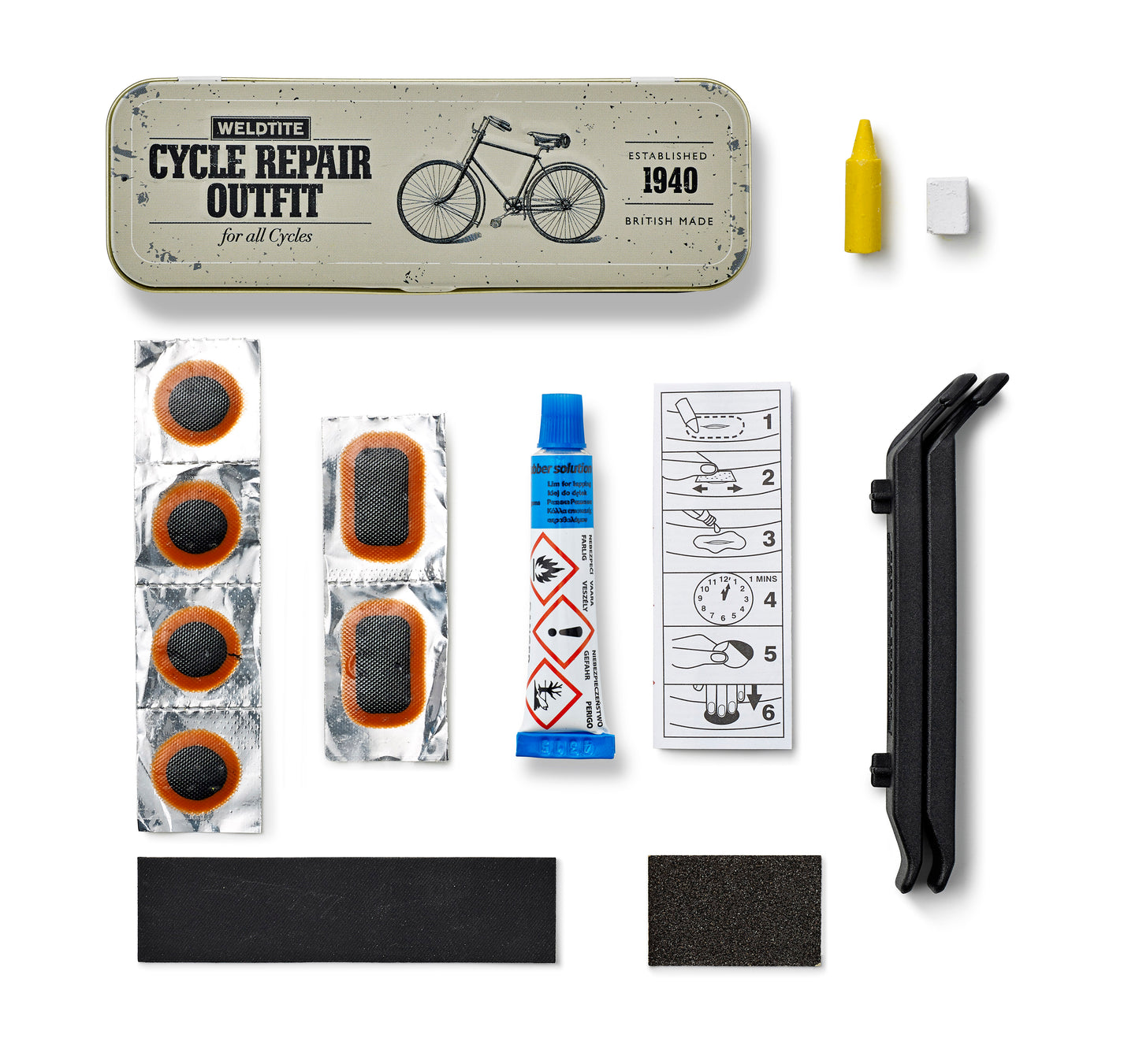Weldtite VINTAGE PUNCTURE REPAIR KIT