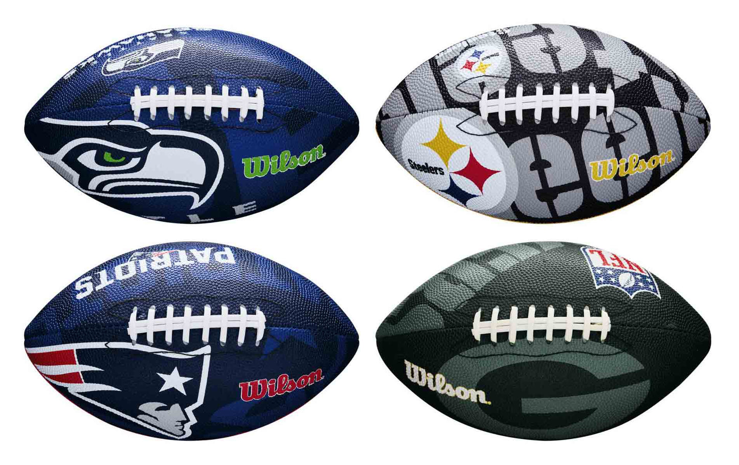 Wilson NFL Team Logo American Football – JUNIOR