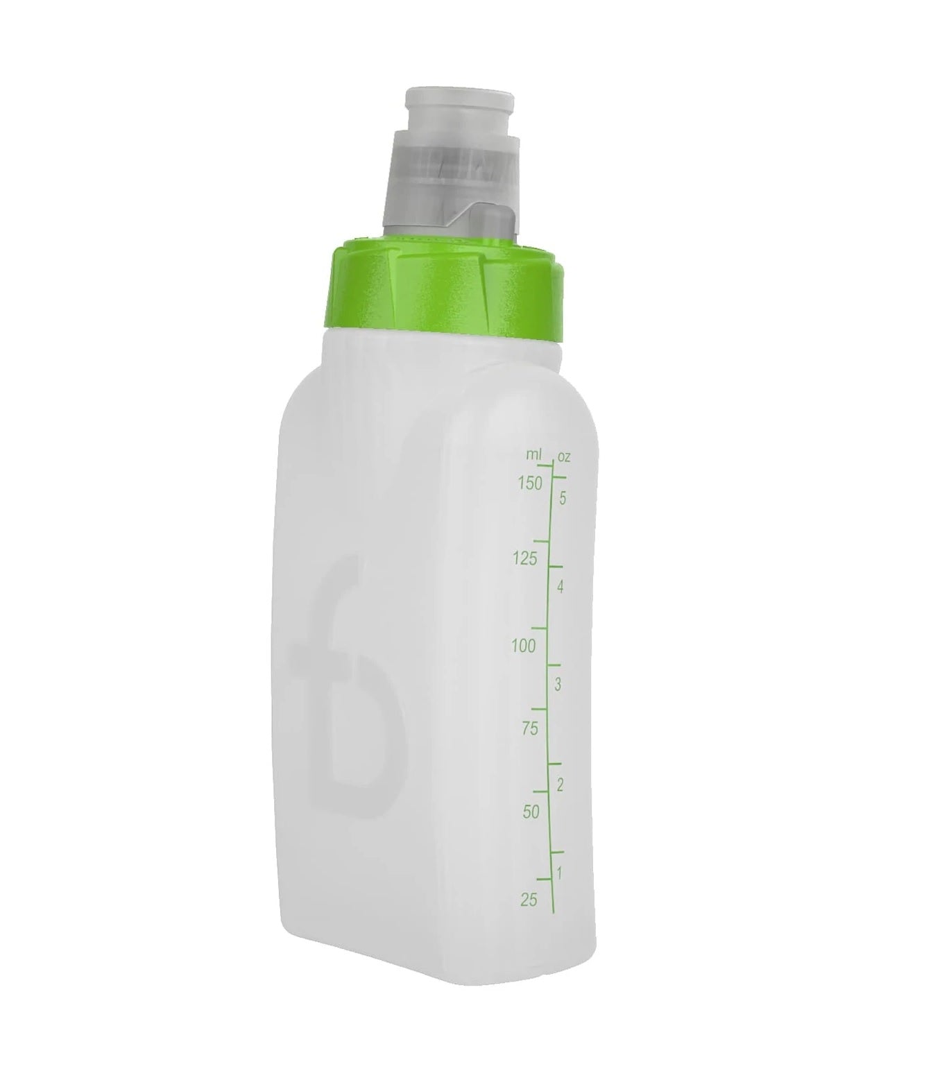 Bouteille d'eau FlipBelt Arc Blanc/Vert 6oz