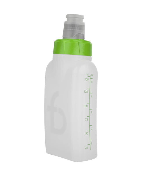 Bouteille d'eau FlipBelt Arc Blanc/Vert 6oz