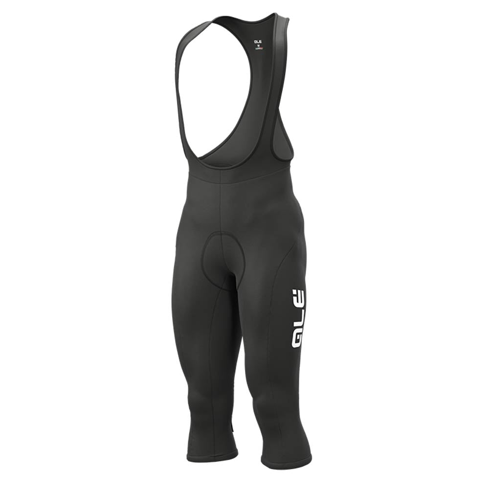 Ale Winter Solid Bibknickers Black/White XS