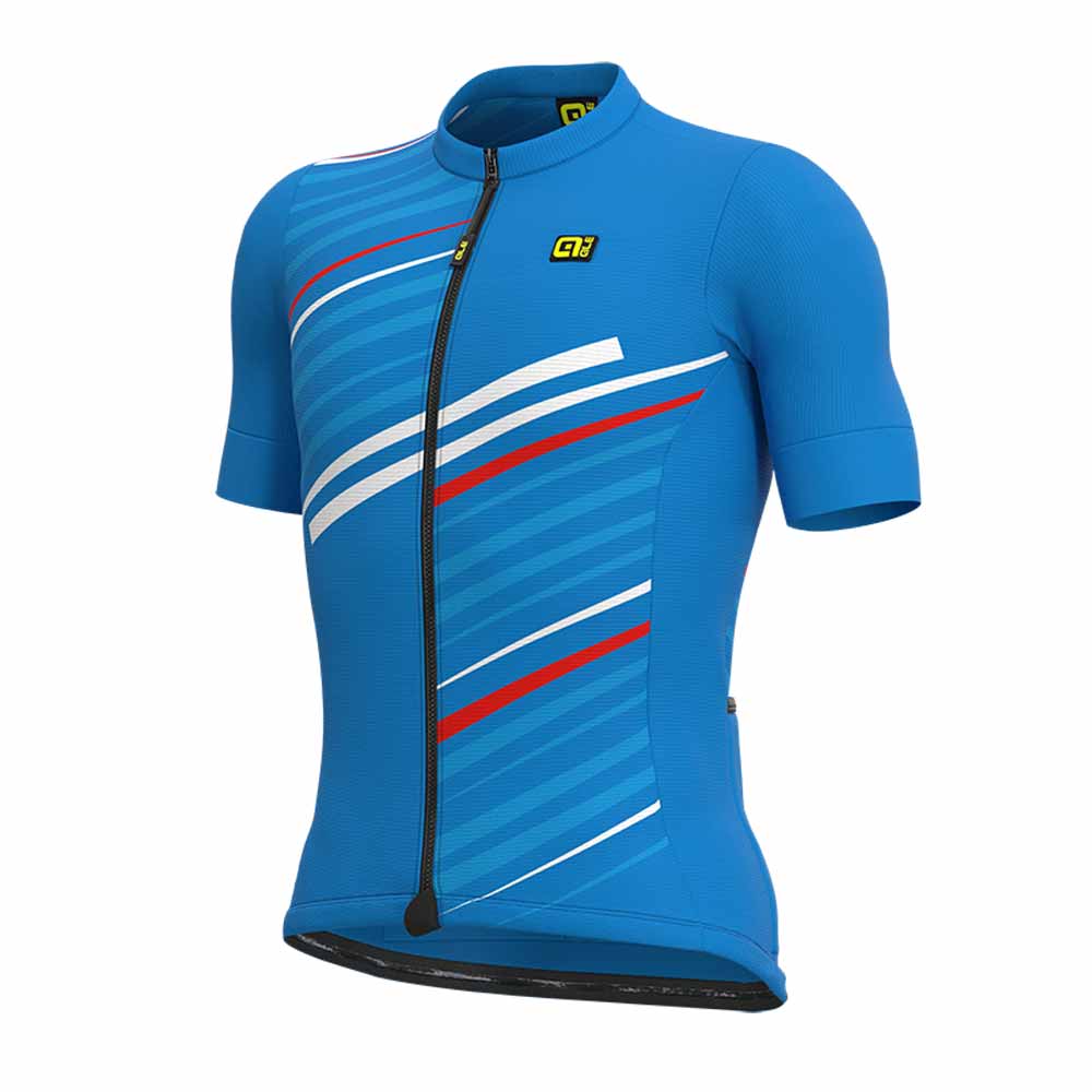 Ale Flash Solid SS Jersey Italian Blue XL