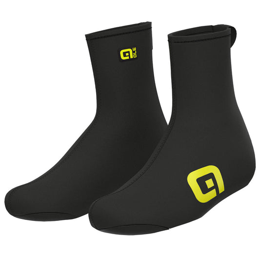 Ale Couvre-chaussures en néoprène Noir/Jaune S