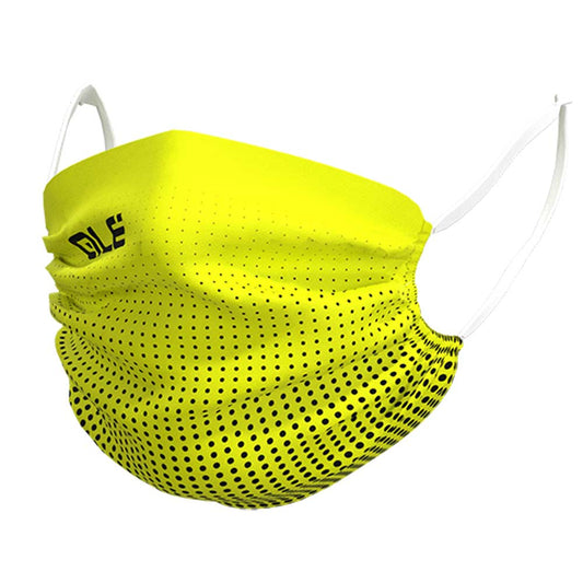 Ale Face Mask Dots Black/Yellow