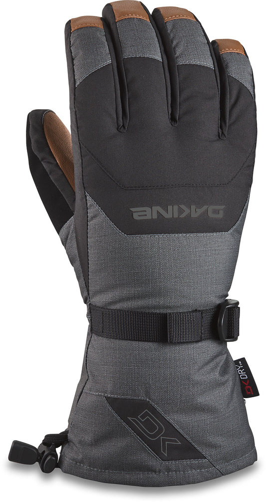 DAKINE LEATHER SCOUT GLOVE - CARBON